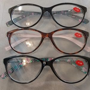 •3 for $10• NWT set of 3 Readers  +1.5